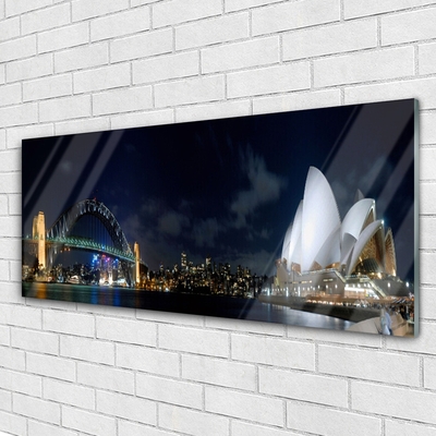 Acrylglasbilder Sydney Brücke Stadt Architektur