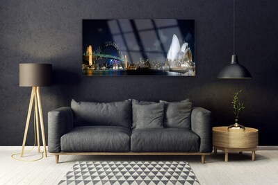 Acrylglasbilder Sydney Brücke Stadt Architektur