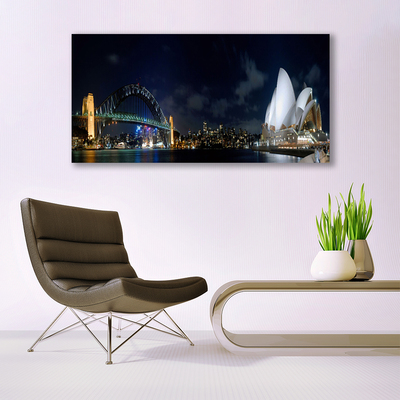 Acrylglasbilder Sydney Brücke Stadt Architektur