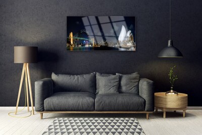 Acrylglasbilder Sydney Brücke Stadt Architektur