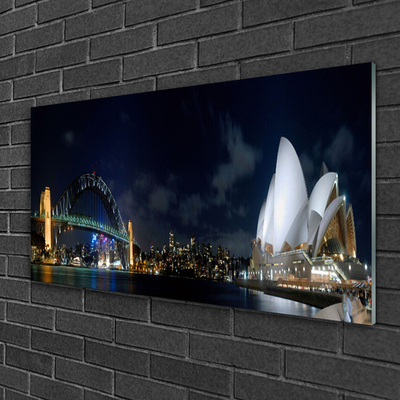 Acrylglasbilder Sydney Brücke Stadt Architektur