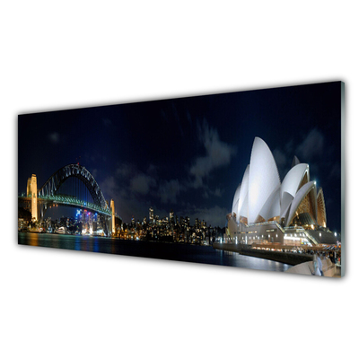 Acrylglasbilder Sydney Brücke Stadt Architektur