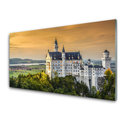 Acrylglasbilder Schloss Landschaft