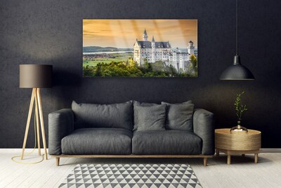 Acrylglasbilder Schloss Landschaft