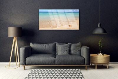 Acrylglasbilder Meer Strand Seestern Landschaft