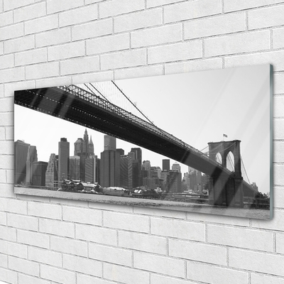 Acrylglasbilder Brücke Stadt Architektur