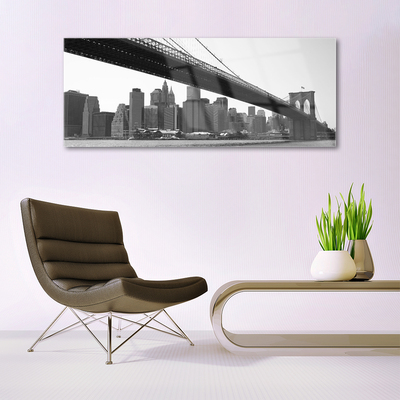 Acrylglasbilder Brücke Stadt Architektur