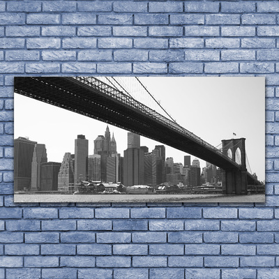 Acrylglasbilder Brücke Stadt Architektur