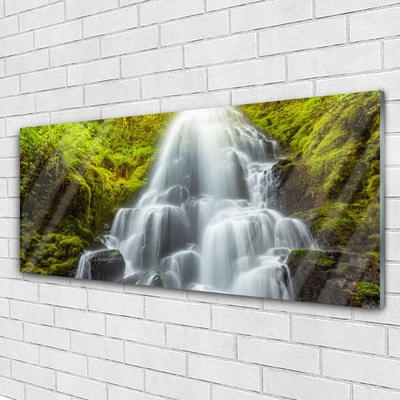 Acrylglasbilder Wasserfall Natur