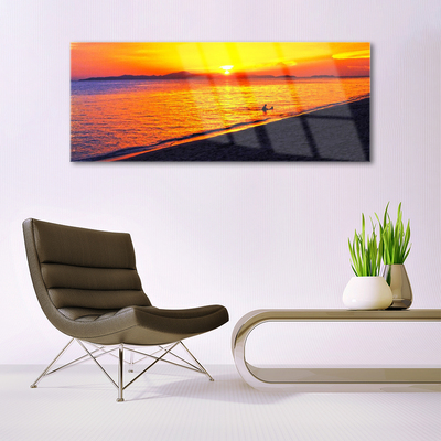 Acrylglasbilder Meer Sonne Strand Landschaft