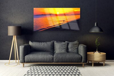Acrylglasbilder Meer Sonne Strand Landschaft
