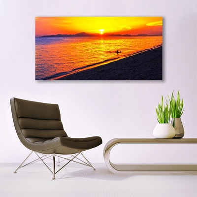 Acrylglasbilder Meer Sonne Strand Landschaft