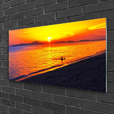 Acrylglasbilder Meer Sonne Strand Landschaft