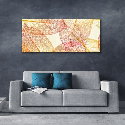 Acrylglasbilder Blätter Kunst