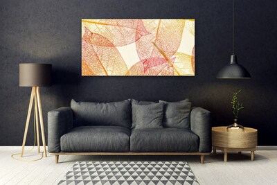 Acrylglasbilder Blätter Kunst