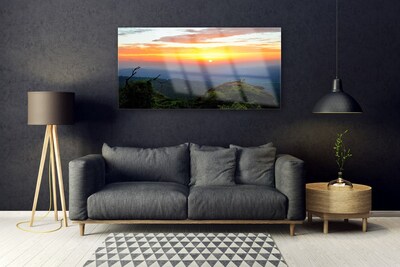 Acrylglasbilder Gebirge Wälder Landschaft