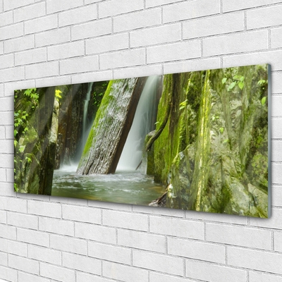 Acrylglasbilder Wasserfall Natur