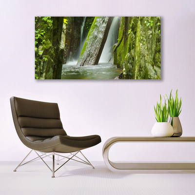 Acrylglasbilder Wasserfall Natur