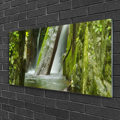 Acrylglasbilder Wasserfall Natur