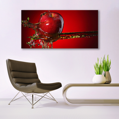 Acrylglasbilder Apfel Wasser Küche