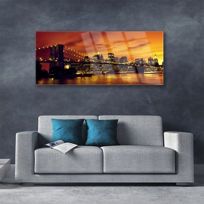 Acrylglasbilder Brücke Architektur