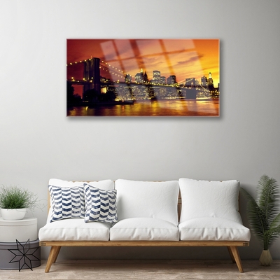 Acrylglasbilder Brücke Architektur