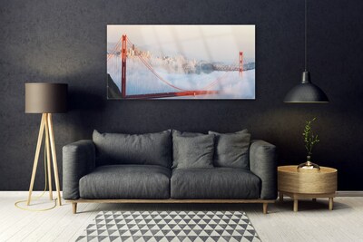 Glasbild aus Plexiglas® Brücken Architektur