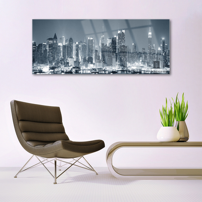 Glasbild aus Plexiglas® Stadt Gebäude