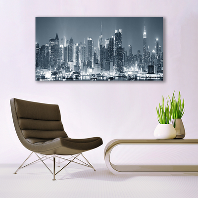 Glasbild aus Plexiglas® Stadt Gebäude