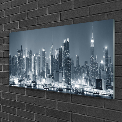 Glasbild aus Plexiglas® Stadt Gebäude