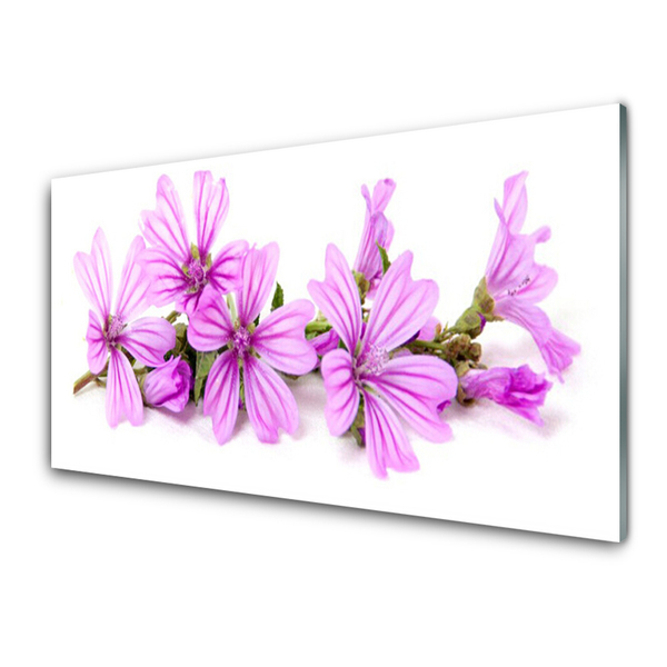 Glasbild aus Plexiglas® Blumen Pflanzen