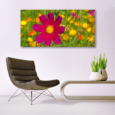 Glasbild aus Plexiglas® Blume Pflanzen