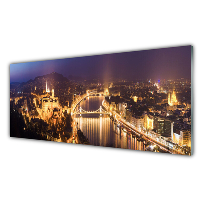 Glasbild aus Plexiglas® Stadt Architektur