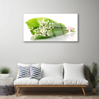 Glasbild aus Plexiglas® Blumen Pflanzen