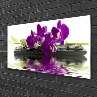 Glasbild aus Plexiglas® Blumen Pflanzen