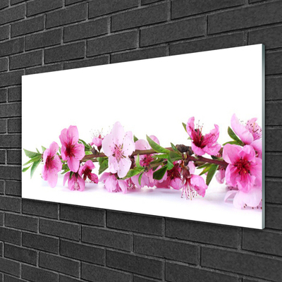 Glasbild aus Plexiglas® Blumen Pflanzen