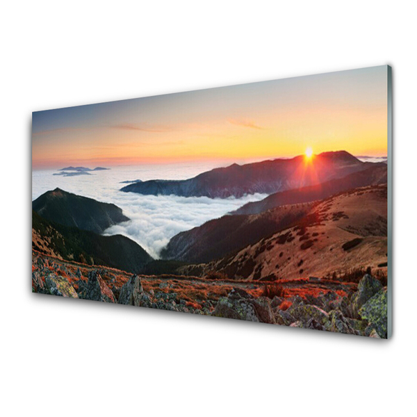 Glasbild aus Plexiglas® Buchten Landschaft