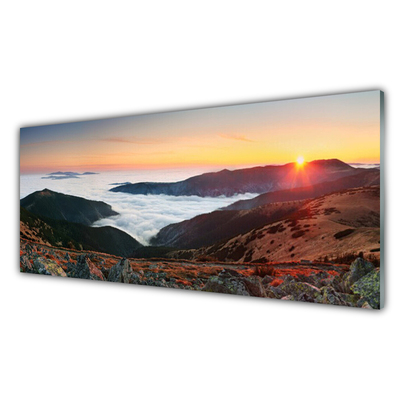 Glasbild aus Plexiglas® Buchten Landschaft