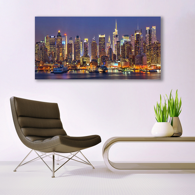 Glasbild aus Plexiglas® Stadt Gebäude