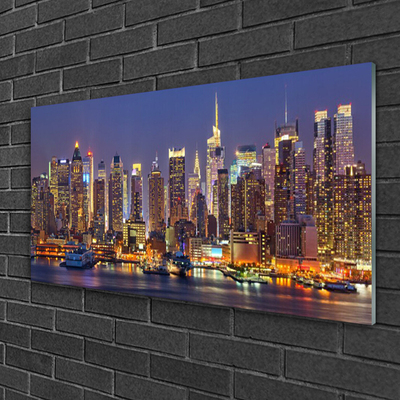 Glasbild aus Plexiglas® Stadt Gebäude