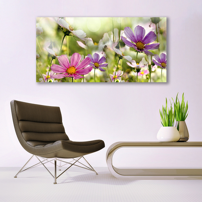 Glasbild aus Plexiglas® Blumen Natur