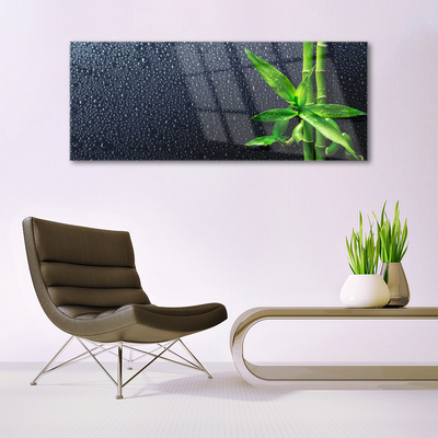 Glasbild aus Plexiglas® Bambusrohre Pflanzen