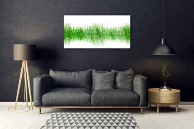 Glasbild aus Plexiglas® Gras Natur