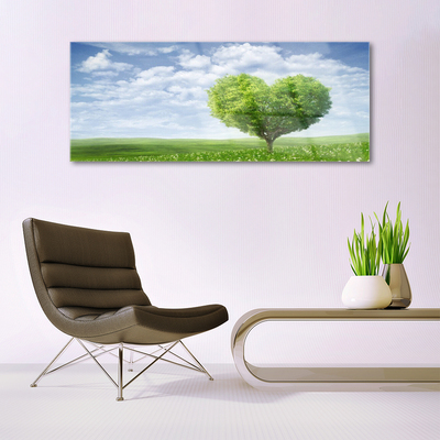 Glasbild aus Plexiglas® Baum Natur