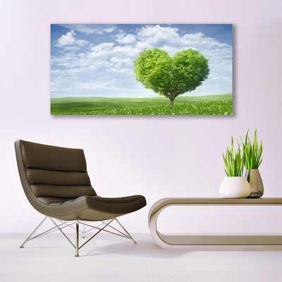 Glasbild aus Plexiglas® Baum Natur