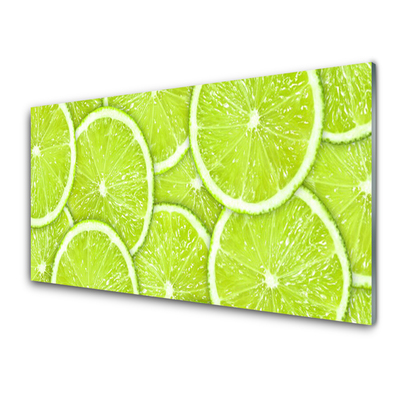 Glasbild aus Plexiglas® Limetten Küche