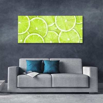 Glasbild aus Plexiglas® Limetten Küche
