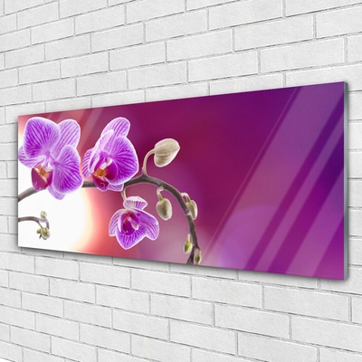 Glasbild aus Plexiglas® Blumen Pflanzen