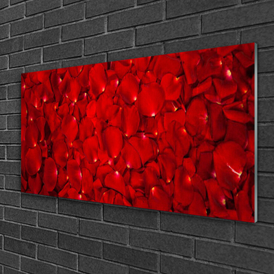 Glasbild aus Plexiglas® Blütenblätter Pflanzen