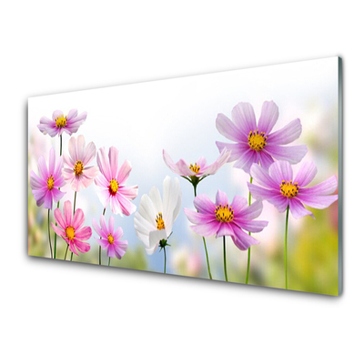Glasbild aus Plexiglas® Blumen Pflanzen